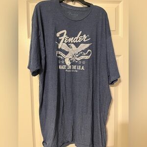 Fender Navy Graphic Tee